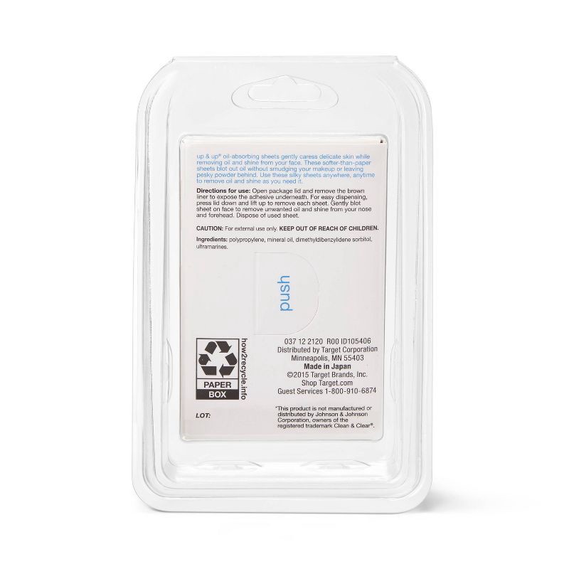 slide 3 of 3, Oil Absorbing Sheets - 70ct - up&up™, 70 ct
