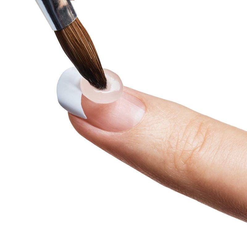 slide 2 of 8, KISS Products KISS Acrylic French Manicure Fake Nails Sculpture Kit - Natural - 40ct, 40 ct