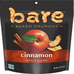 Bare Baked Crunchy Cinnamon Apple Chips, 3.4 Oz.