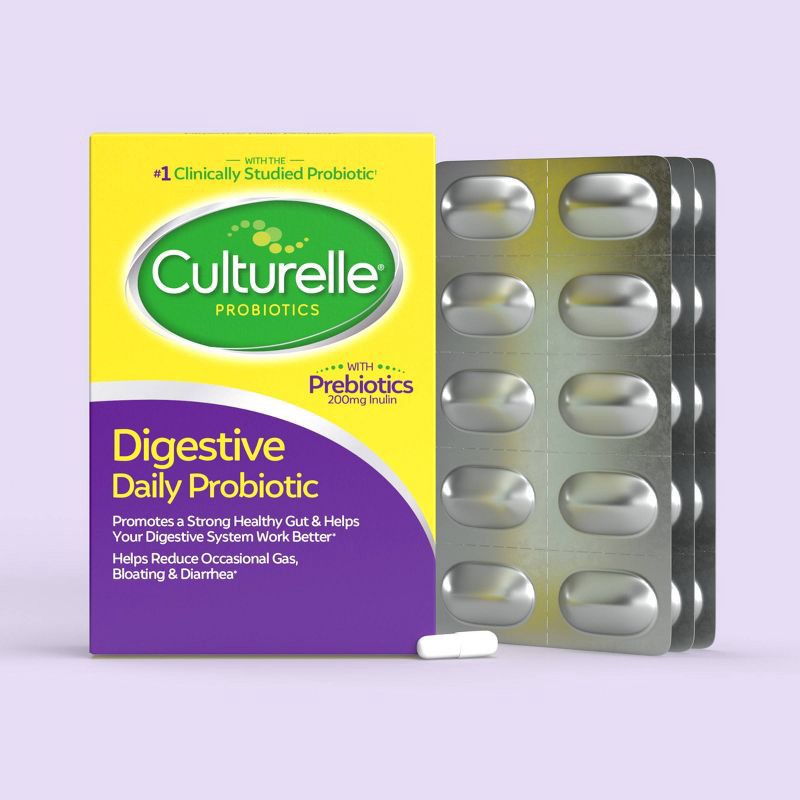 slide 2 of 8, Culturelle Digestive Health 10 Billion CFUs Daily Probiotic for Men and Women - 30ct, 30 ct