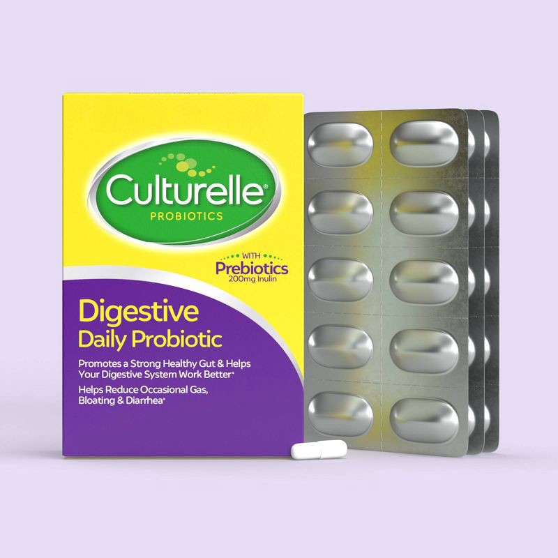 slide 2 of 13, Culturelle Digestive Health 10 Billion CFUs Daily Probiotic Capsules for Men and Women - 30ct, 30 ct