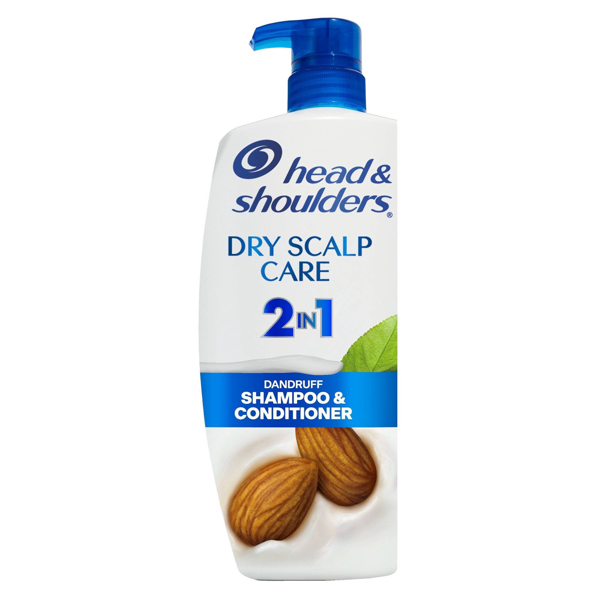 slide 1 of 11, Head & Shoulders Dry Scalp Care with Almond Oil 2in1 Anti Dandruff Paraben Free Shampoo + Conditioner - 32.1 fl oz, 32.1 fl oz