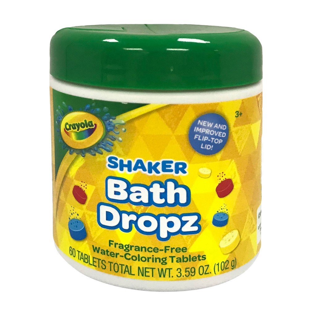 Crayola Color Bath Dropz 3.59oz/60ct 3.59 oz, 60 ct Shipt