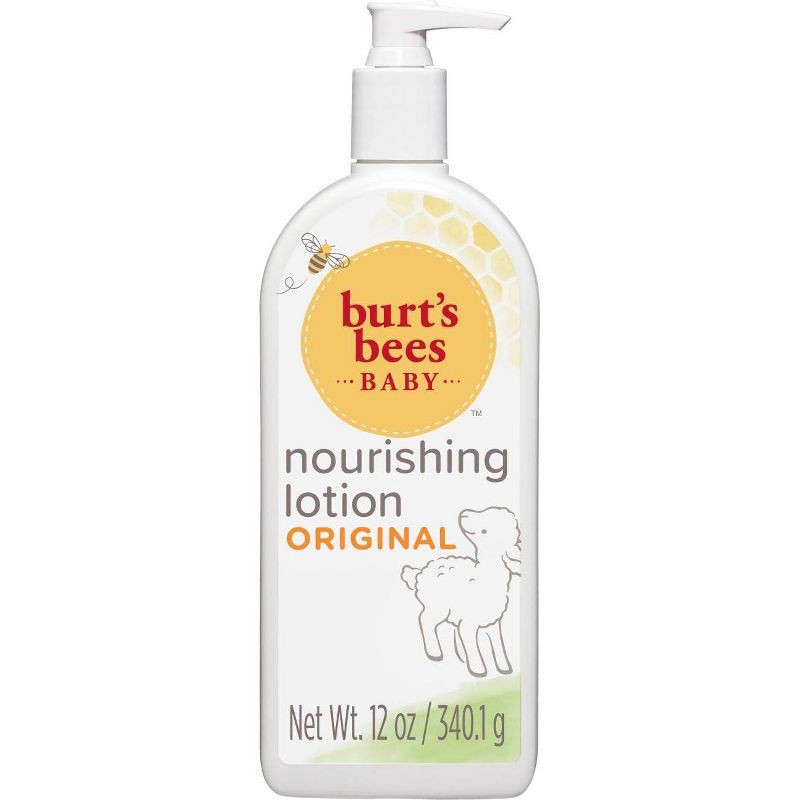 slide 1 of 1, Burt's Bees Baby Bee Original Nourishing Lotion - 12oz, 12 oz