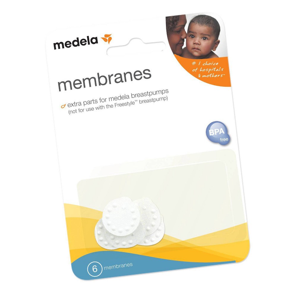 slide 3 of 3, Medela Breast Pump Membranes - 6pk, 6 ct