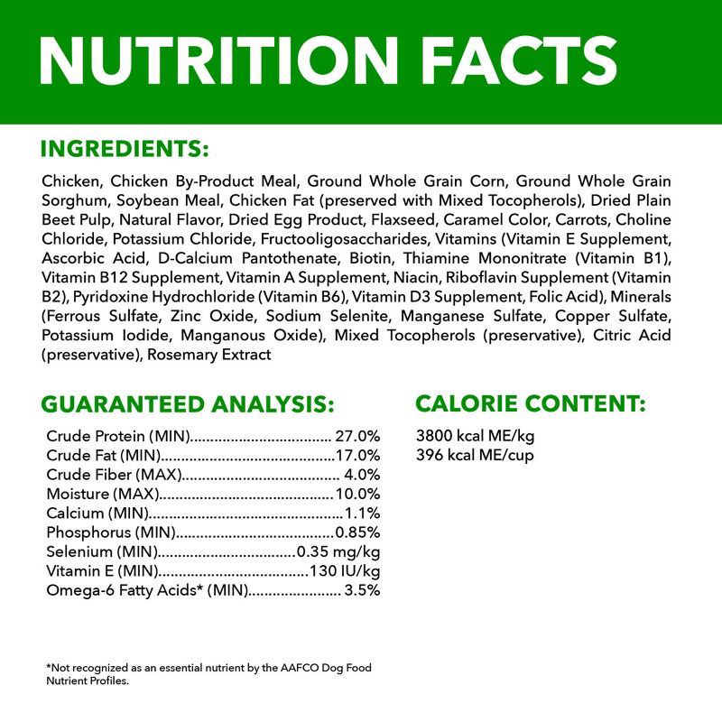 slide 10 of 11, IAMS Proactive Health Chicken & Whole Grains Recipe Small Breed Adult Premium Dry Dog Food - 15lbs, 15 lb