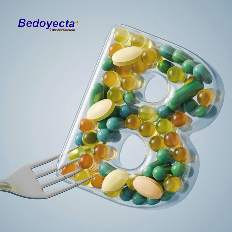 slide 12 of 12, Bedoyecta Multivitamin Capsules with B12 and Folic Acid Dietary Supplement Capsules - 30ct, 30 ct