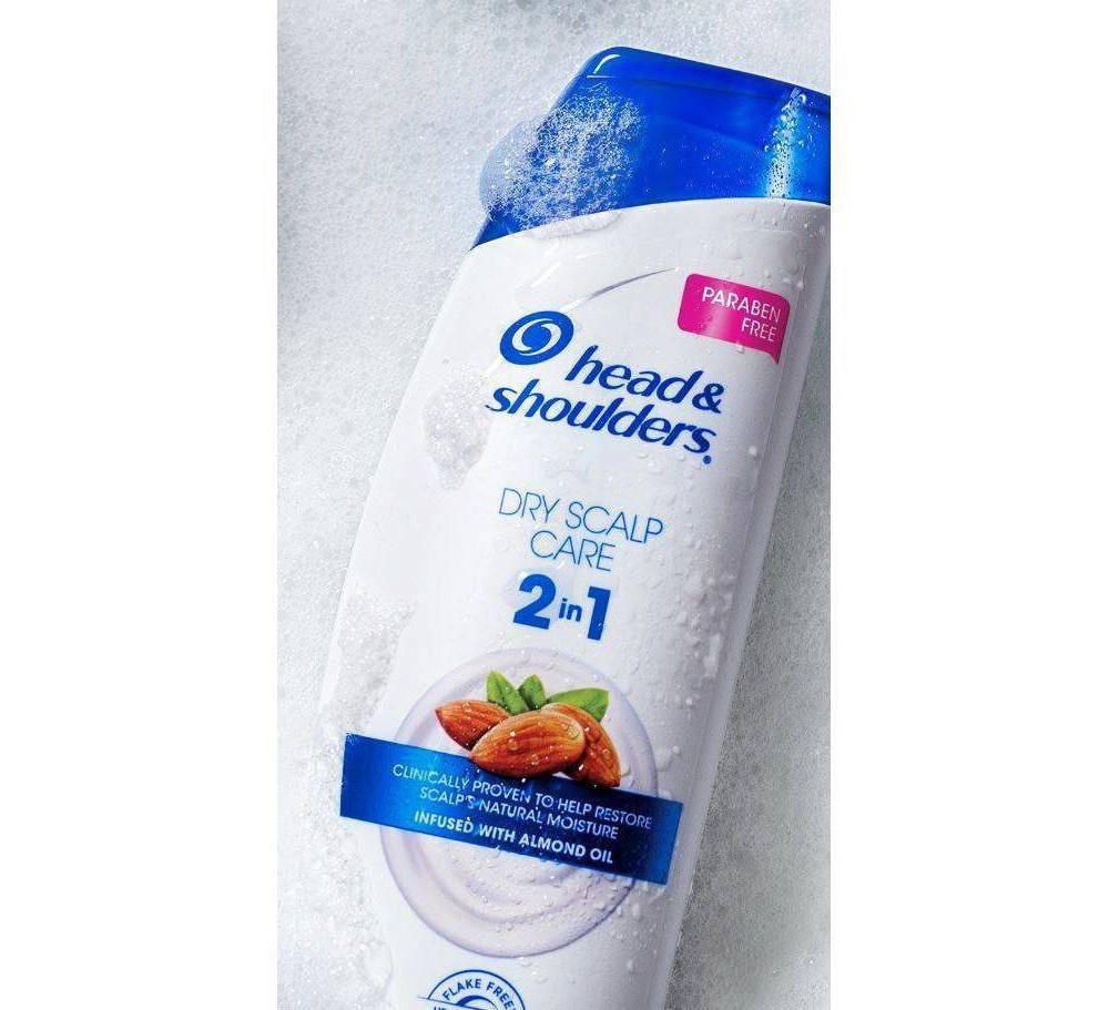 slide 6 of 9, Head & Shoulders Dry Scalp Care 2-in-1 Dandruff Shampoo + Conditioner 13.5 oz, 13.5 fl oz
