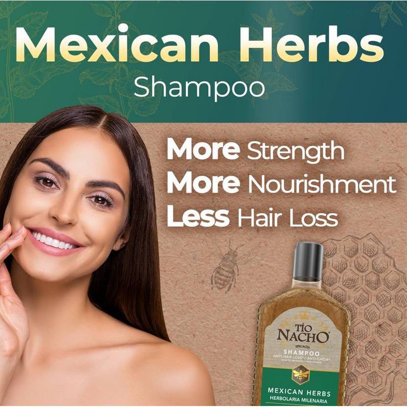 slide 3 of 10, Tio Nacho Mexican Herbs Strengthening Shampoo - 14 fl oz, 14 fl oz