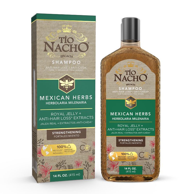 slide 1 of 9, Tio Nacho Mexican Herbs Strengthening Shampoo - 14 fl oz, 14 fl oz