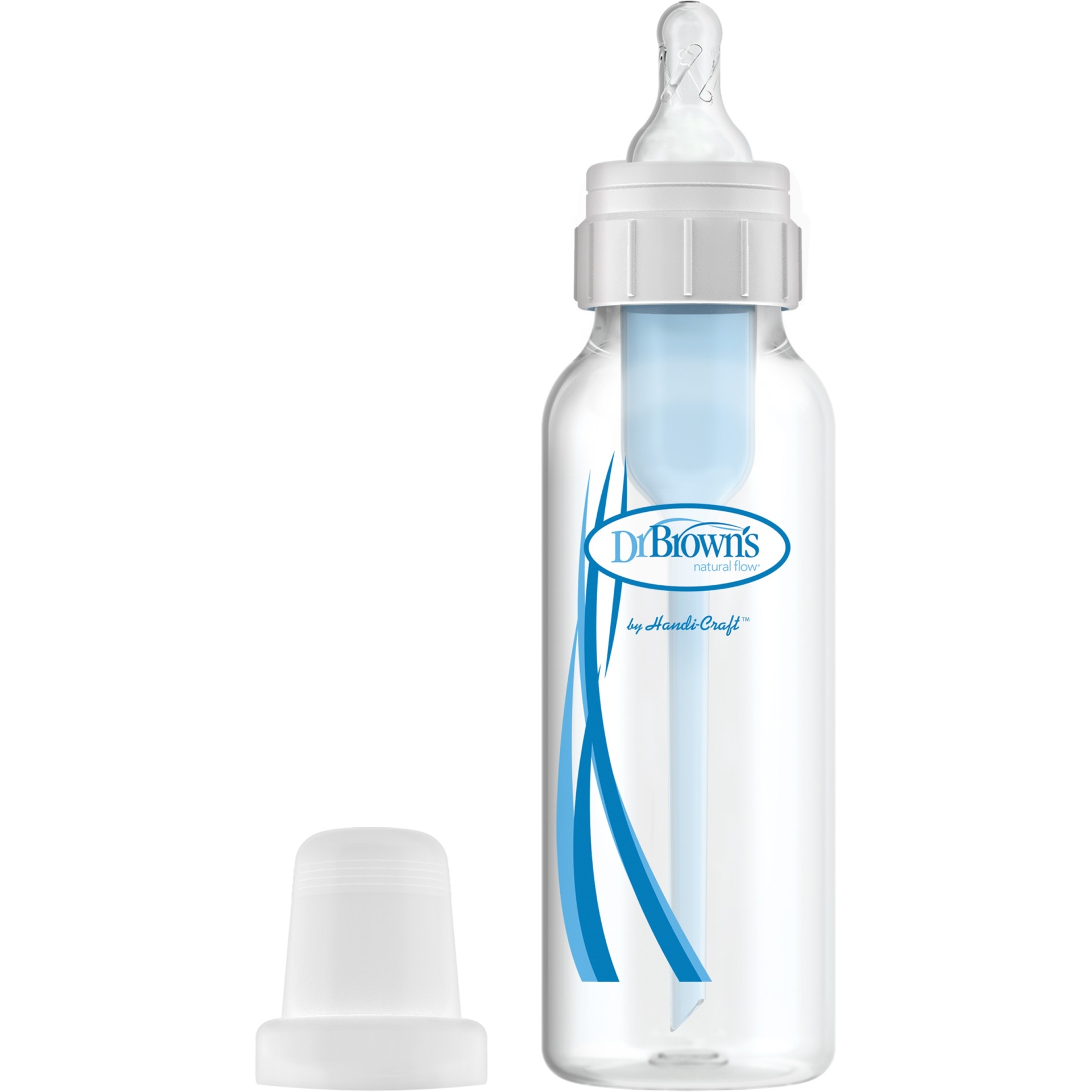 slide 1 of 7, Dr. Brown's Natural Flow Anti-Colic Baby Bottle - 8oz, 1 ct