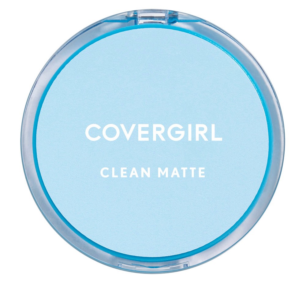 slide 2 of 4, COVERGIRL Clean Matte Pressed Powder Oil Control Foundation - Classic Ivory - 0.35 oz, 0.35 oz