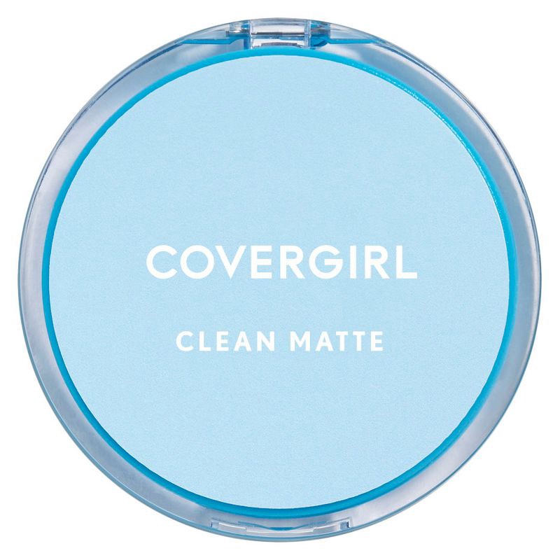 slide 2 of 4, COVERGIRL Clean Matte Pressed Powder Oil Control Foundation - Classic Ivory - 0.35 oz, 0.35 oz
