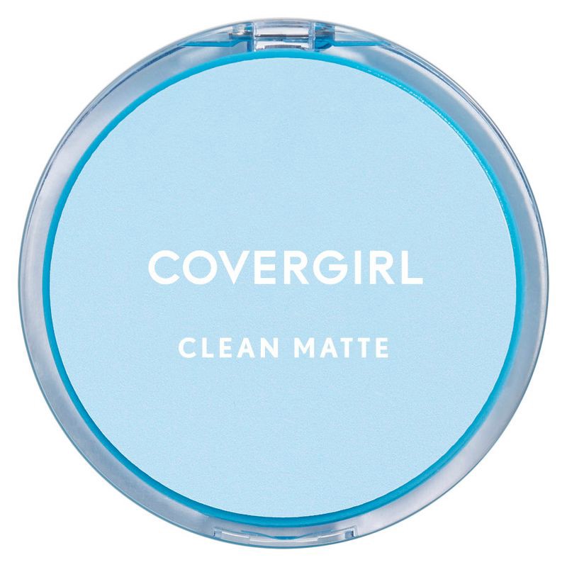 slide 2 of 4, COVERGIRL Clean Matte Pressed Powder Oil Control Foundation - Medium Light - 0.35 oz, 0.35 oz