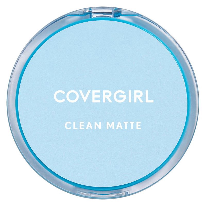 slide 2 of 4, COVERGIRL Clean Matte Pressed Powder Oil Control Foundation - Buff Beige - 0.35 oz, 0.35 oz