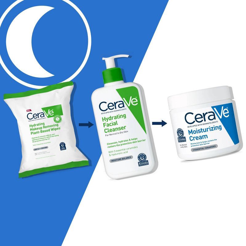 slide 9 of 11, CeraVe Moisturizing Cream Unscented - 16 fl oz, 16 fl oz