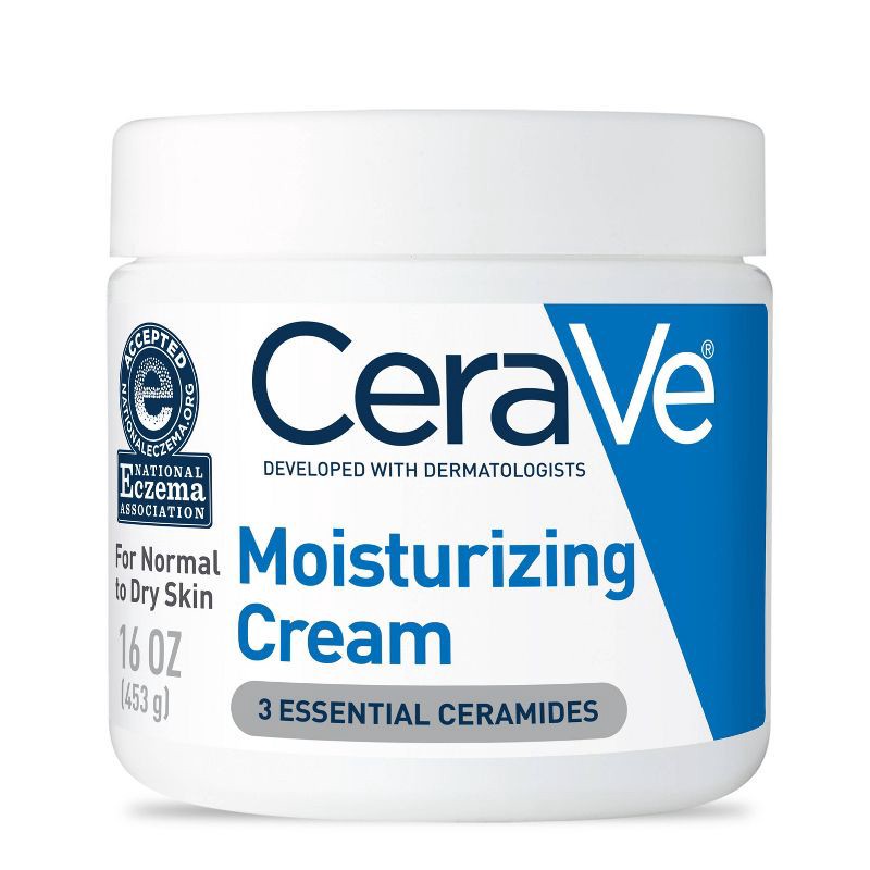 slide 1 of 11, CeraVe Moisturizing Cream Unscented - 16 fl oz, 16 fl oz