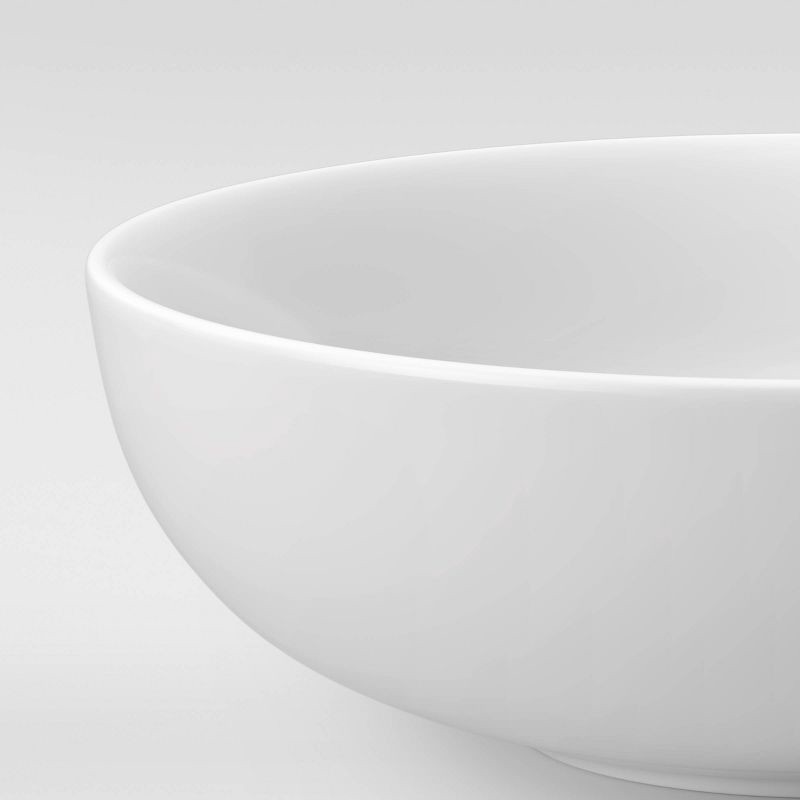 slide 3 of 3, 48oz Porcelain Coupe Serving Bowl White – Threshold™, 48 oz