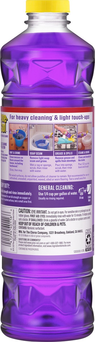 slide 2 of 6, Pine-Sol Lavender Clean Multi-Surface Cleaner 28 oz, 28 oz