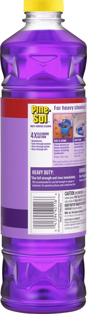 slide 4 of 6, Pine-Sol Lavender Clean Multi-Surface Cleaner 28 oz, 28 oz