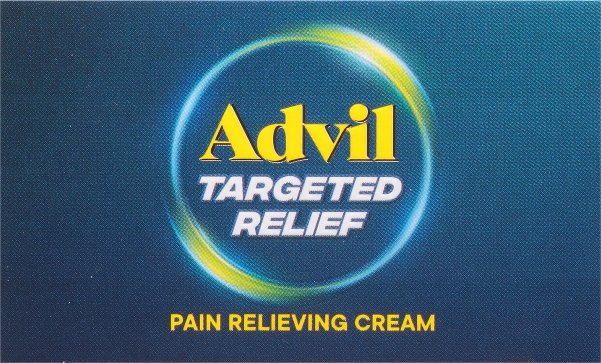slide 10 of 14, Advil Targeted Relief Pain Relieving Cream, Up to 8 Hours of Powerful Relief of Minor Arthritis Pain, Joint Pain, Lower Back Pain and Muscle Pain - 2.3 oz, 2.3 oz