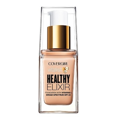 slide 1 of 4, Covergirl Vitalist Healthy Elixir Foundation 710 - Classic Ivory, 1 oz