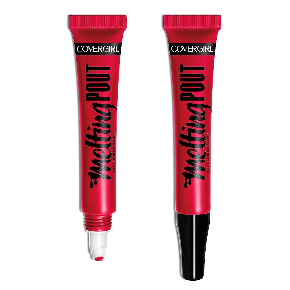 slide 5 of 12, Covergirl Colorlicious Melting Pout Gel Liquid Lipstick - 125 Gell Yes, 0.24 oz