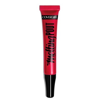 slide 1 of 12, Covergirl Colorlicious Melting Pout Gel Liquid Lipstick - 125 Gell Yes, 0.24 oz