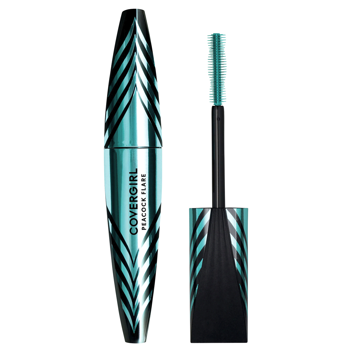 slide 3 of 6, Covergirl Peacock Flare Mascara - 785 Extreme Black, 0.3 fl oz; 9 ml