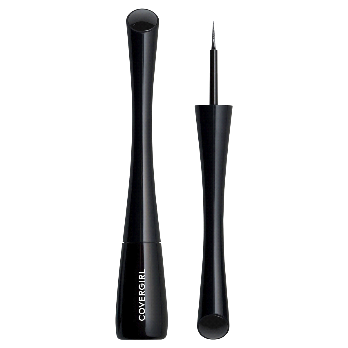 slide 4 of 7, Covergirl Get In Line Liquid Eyeliner 320 Major Matte Black, 0.08 oz