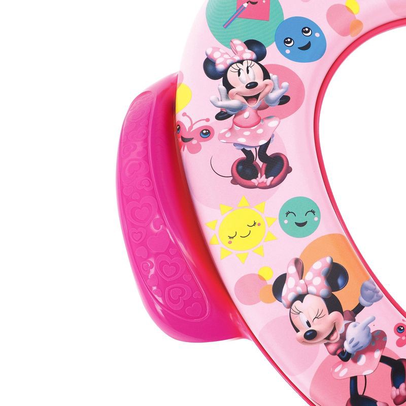 slide 3 of 11, Disney Baby Minnie "Pop Attitude" Soft Potty Seat with Potty Hook, 1 ct