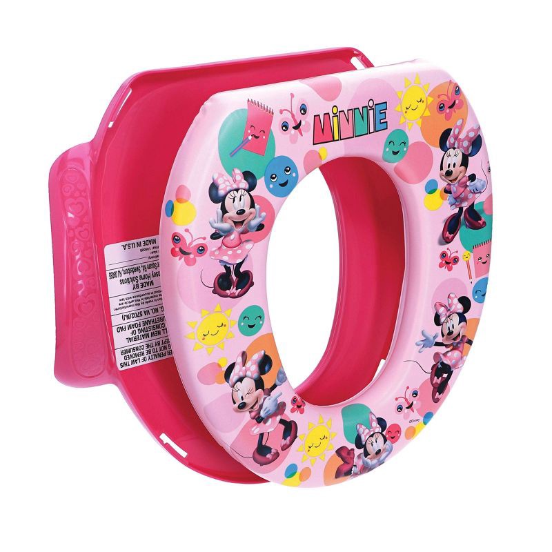 slide 5 of 11, Disney Baby Minnie "Pop Attitude" Soft Potty Seat with Potty Hook, 1 ct