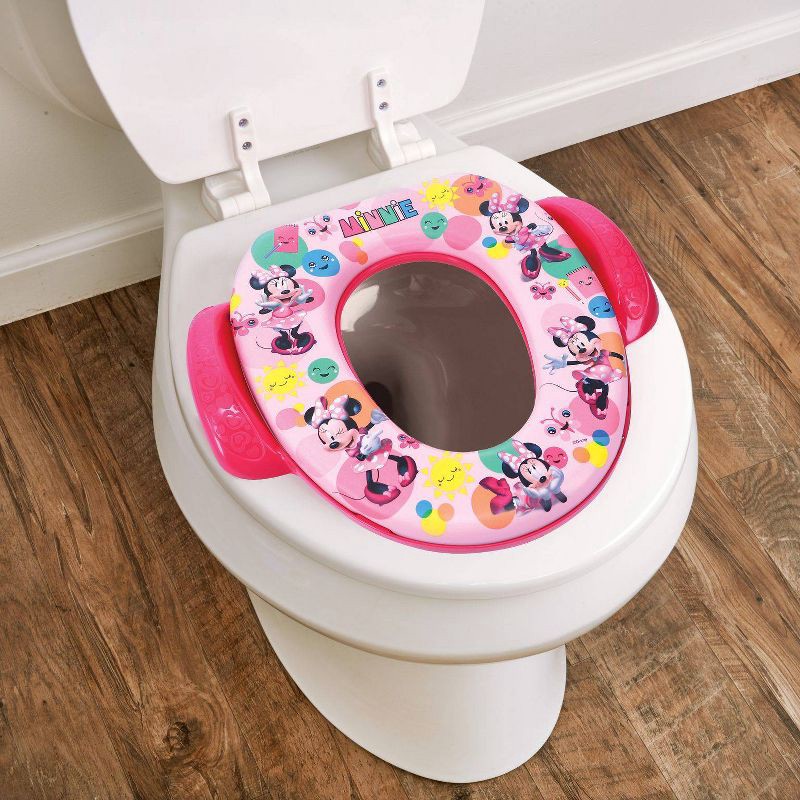 slide 7 of 11, Disney Baby Minnie "Pop Attitude" Soft Potty Seat with Potty Hook, 1 ct