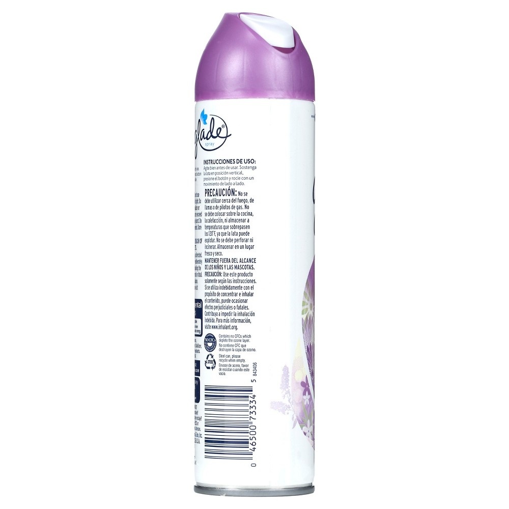 slide 6 of 7, Glade Lavender & Vanilla Room Spray Air Freshener, 8 oz