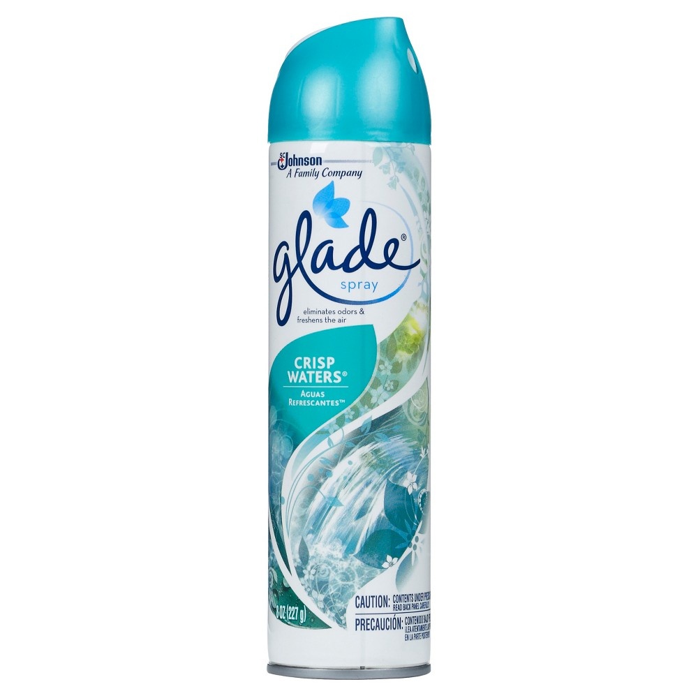 slide 4 of 5, Glade Spray Crisp Waters, 8 oz