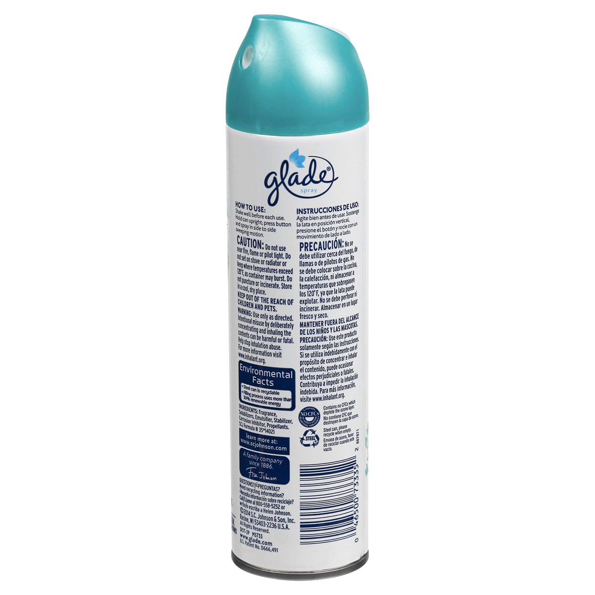 slide 5 of 5, Glade Spray Crisp Waters, 8 oz