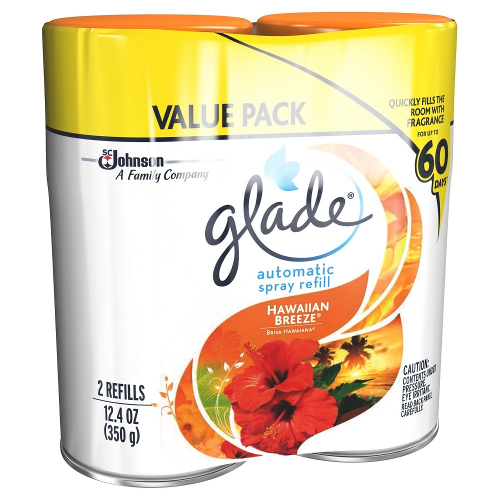 slide 3 of 3, Automatic Spray Refill - Hawaiian Breeze, 12.4 oz