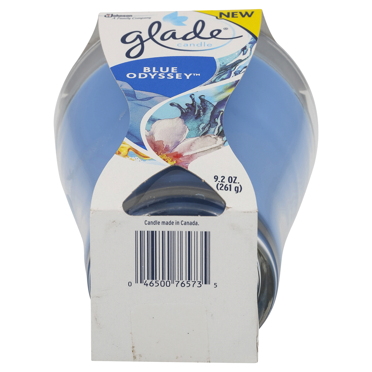 slide 6 of 8, Glade Glass Candle Blue Odyssey, 9.2 oz