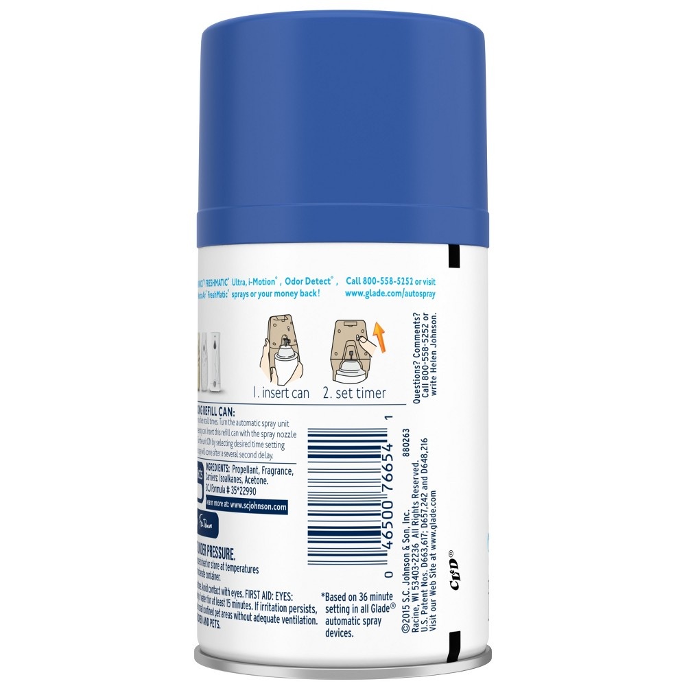 Glade Blue Odyssey Automatic Spray Air Freshener Refill 6.2 oz Shipt