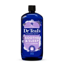 Dr Teal's Soothe & Sleep Lavender Foaming Bubble Bath - 34 fl oz