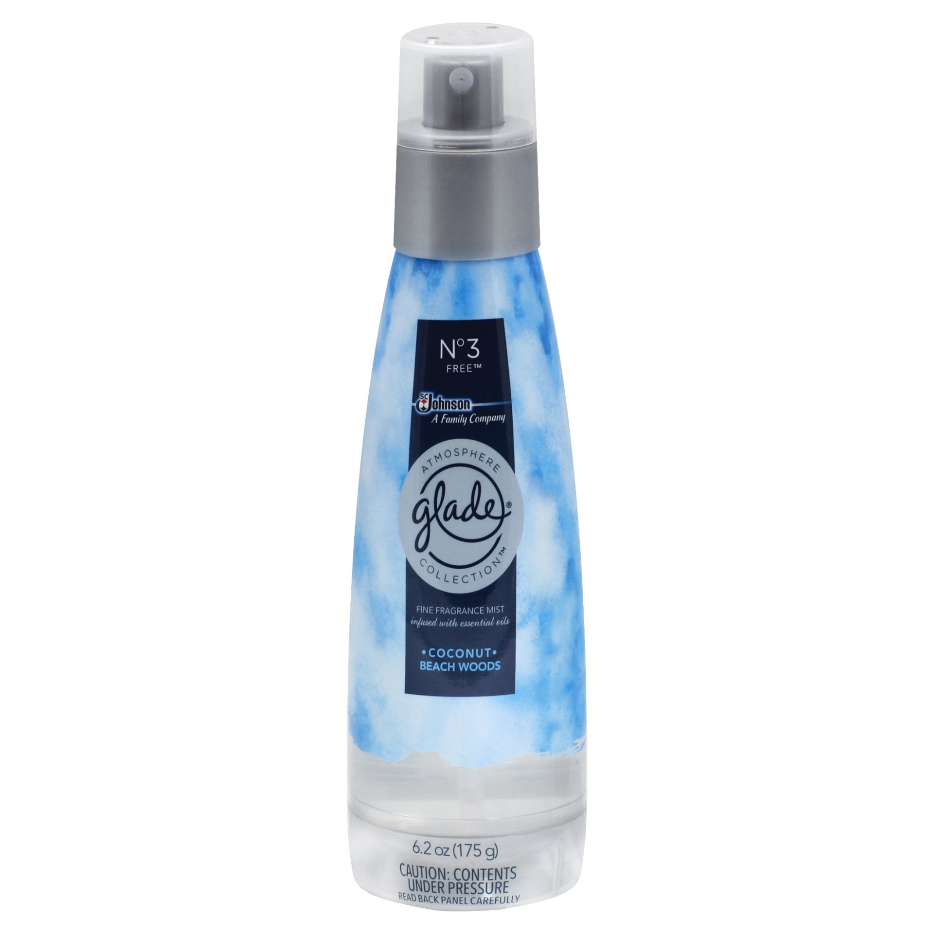 slide 1 of 5, Glade Coconut & Beach Woods Fine Fragrance Mist, 6 oz