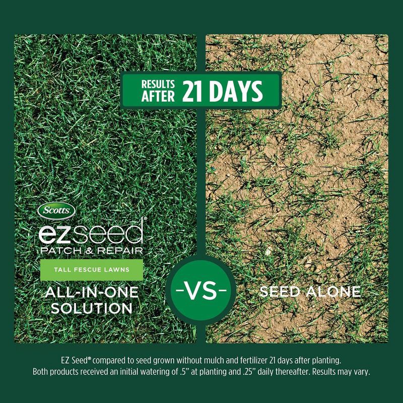 slide 6 of 9, Scotts EZ Seed Tall Fescue 10lb, 10 lb