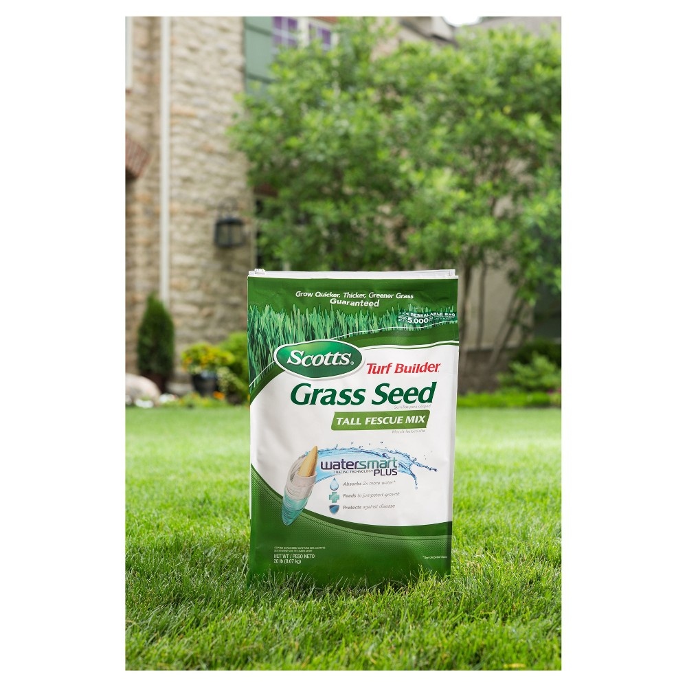 slide 4 of 5, Scotts Turf Builder Grass Seed Tall Fescue Mix 3lb, 3 lb