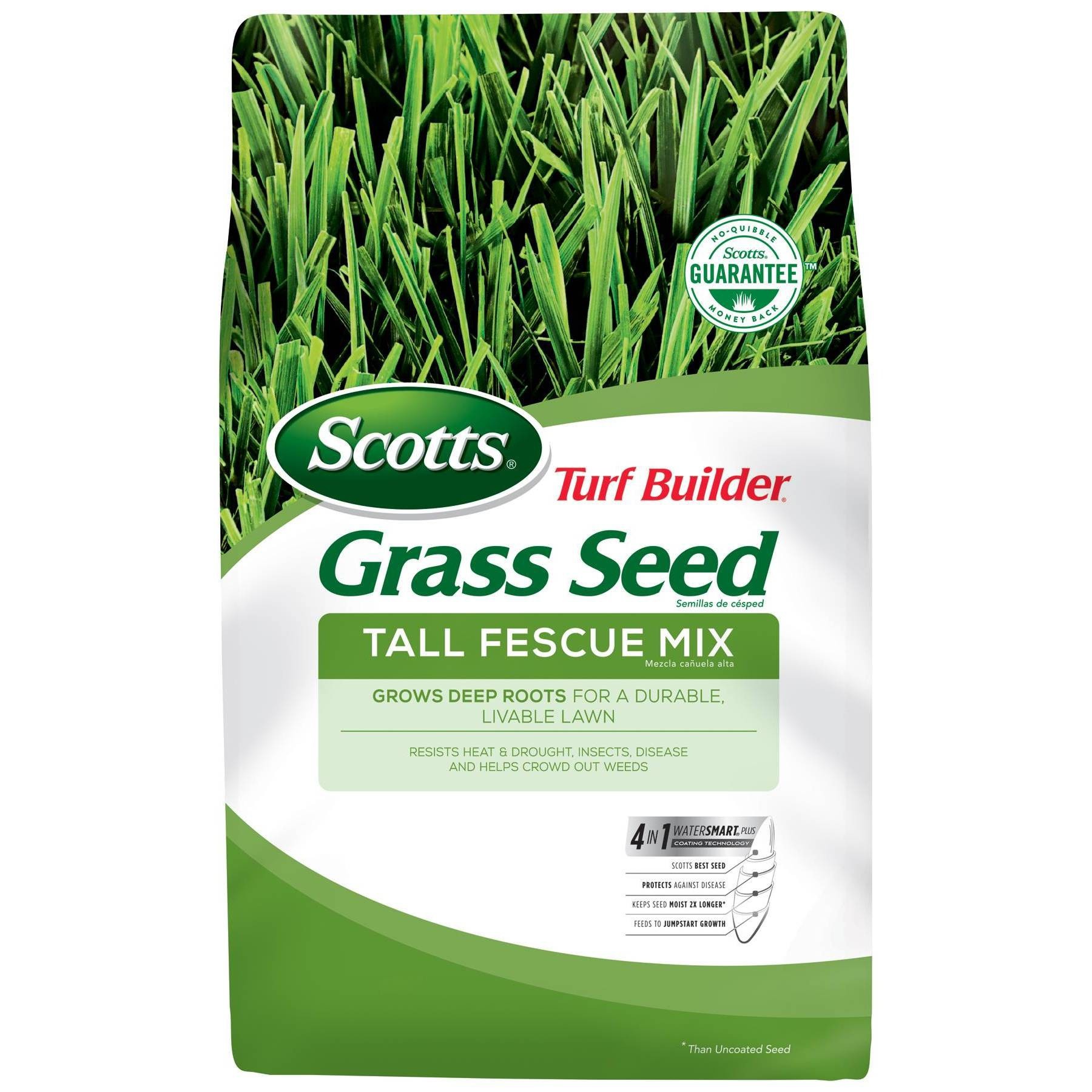 slide 1 of 5, Scotts Turf Builder Grass Seed Tall Fescue Mix 3lb, 3 lb