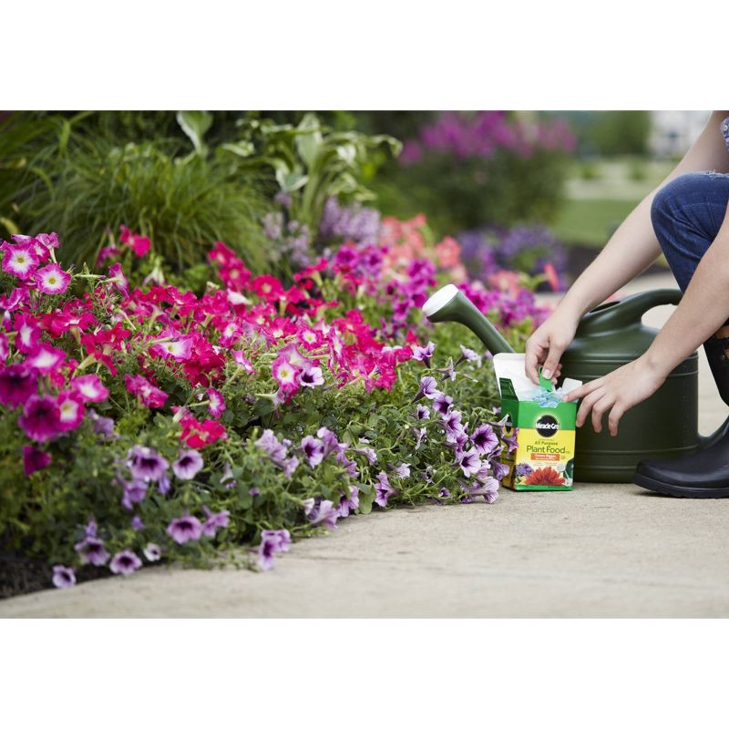 slide 2 of 3, Miracle-Gro Water Soluble All Purpose Plant Food 4lb: Fertilizer for Flowers, Vegetables & Houseplants, 4 lb