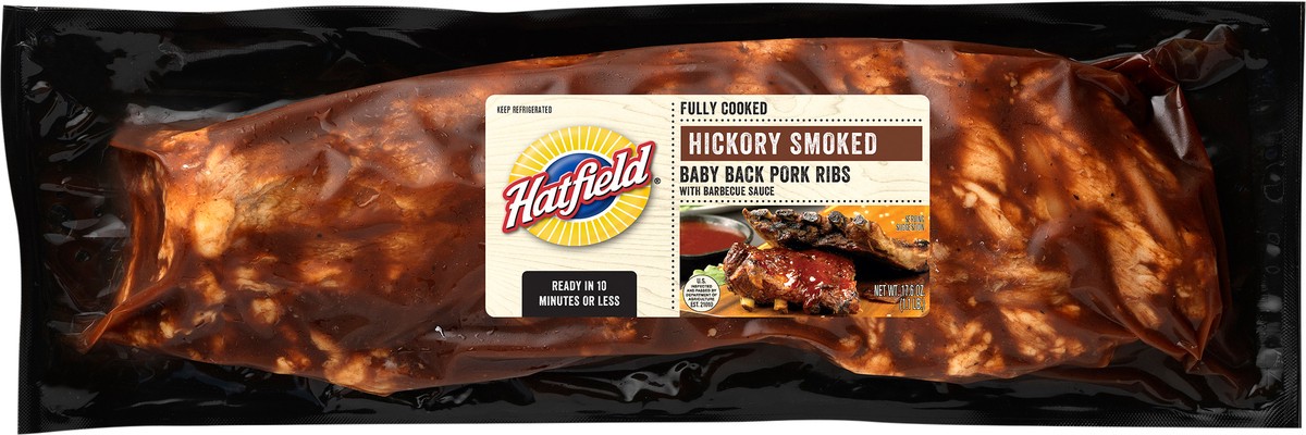 slide 3 of 3, Hatfield Baby Back Ribs Original, 17.6 oz