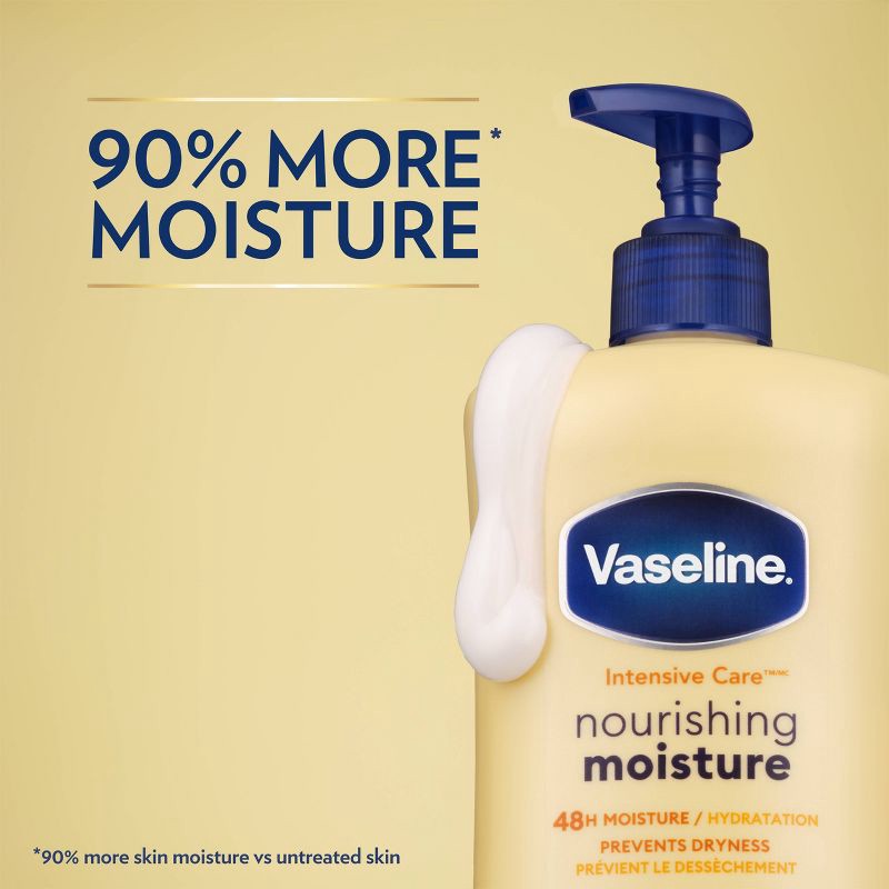 slide 4 of 7, Vaseline Intensive Care Moisturizing Body Lotion with Oat Extract Nourishing Moisture - 32 fl oz, 32 fl oz