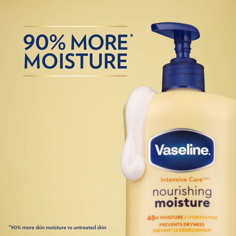 slide 5 of 8, Vaseline Intensive Care Moisturizing Body Lotion with Oat Extract Nourishing Moisture - 32 fl oz, 32 fl oz