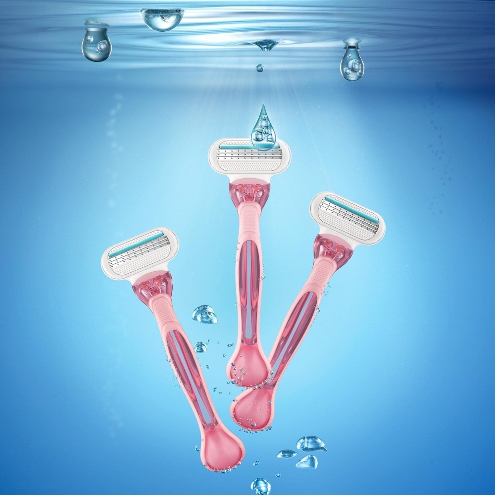 slide 6 of 8, Venus Sensitive Women's Disposable Razors, 1 ct