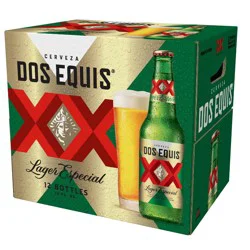 Dos Equis Mexican Lager Beer - 12pk/12 fl oz Bottles